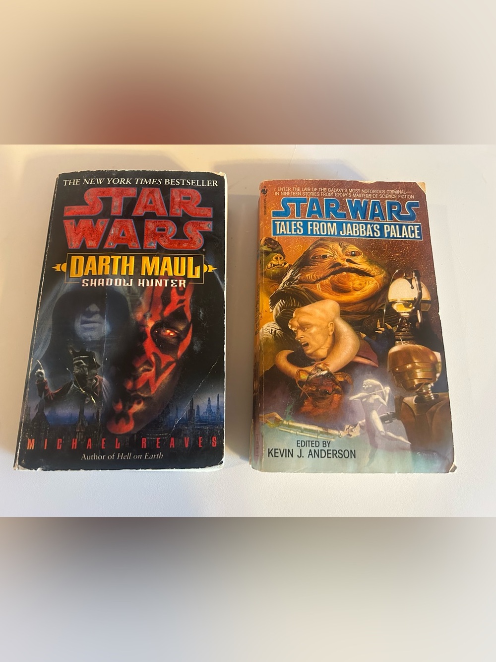 Star Wars Lot Of 2 Books  (Darth Maul)  (Tales From Jabba’s Palace)